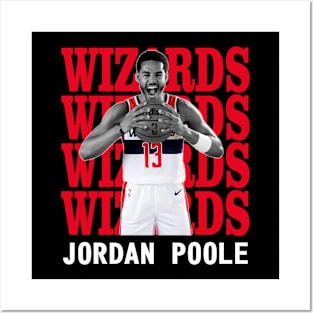 Washington Wizards Jordan Poole 13 Posters and Art